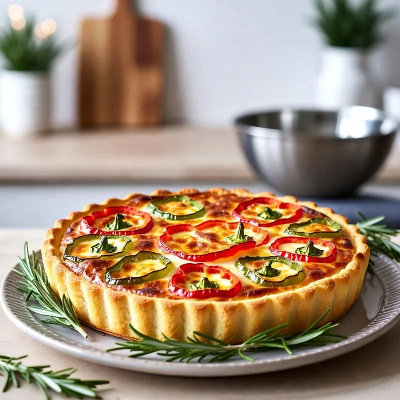 Christmas Impossible Quiche